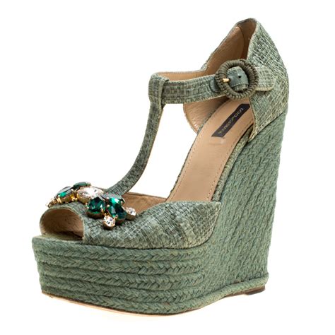 dolce gabbana wedges